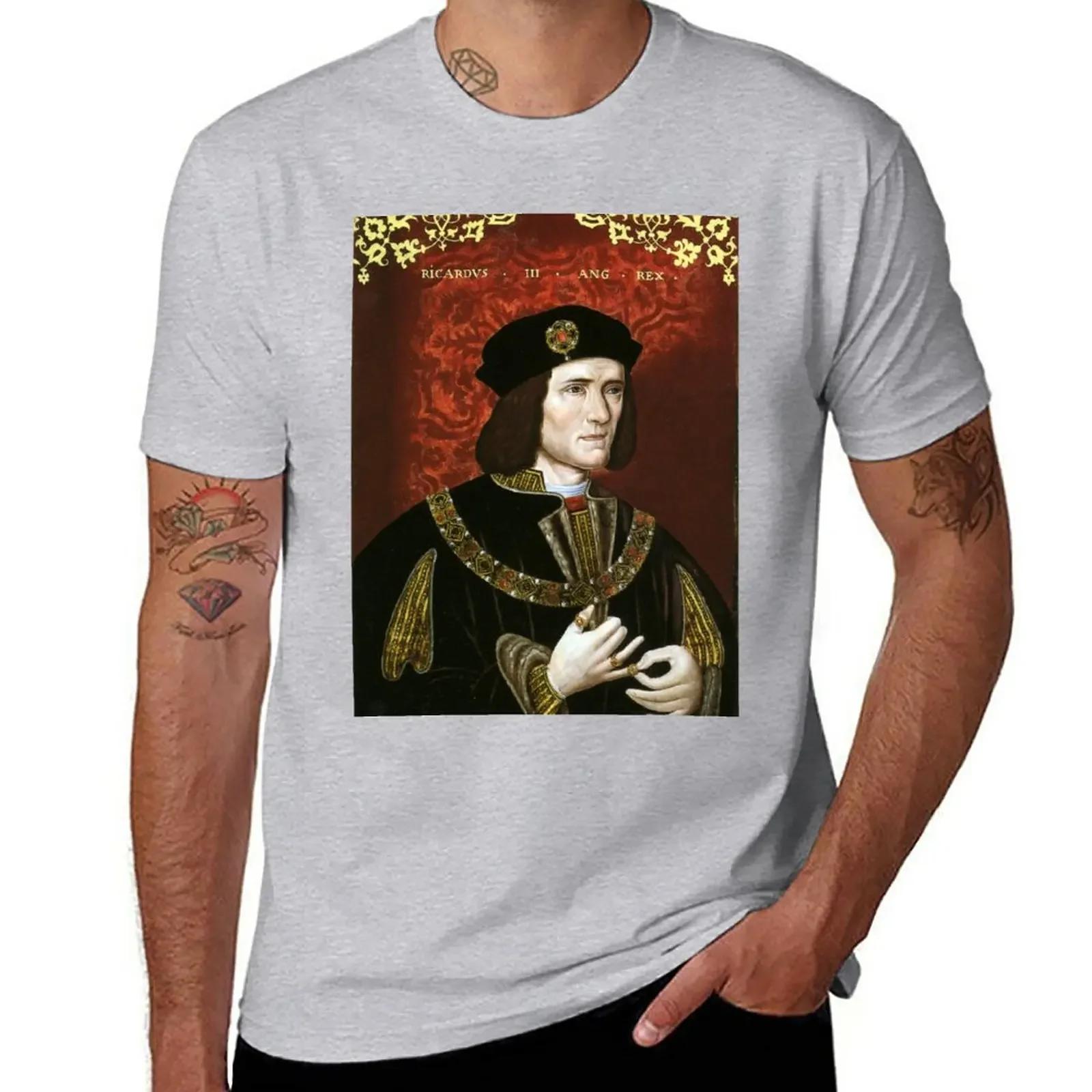 Portrait of King Richard III TShirt tops sports fans fruit of the loom mens t shirts S