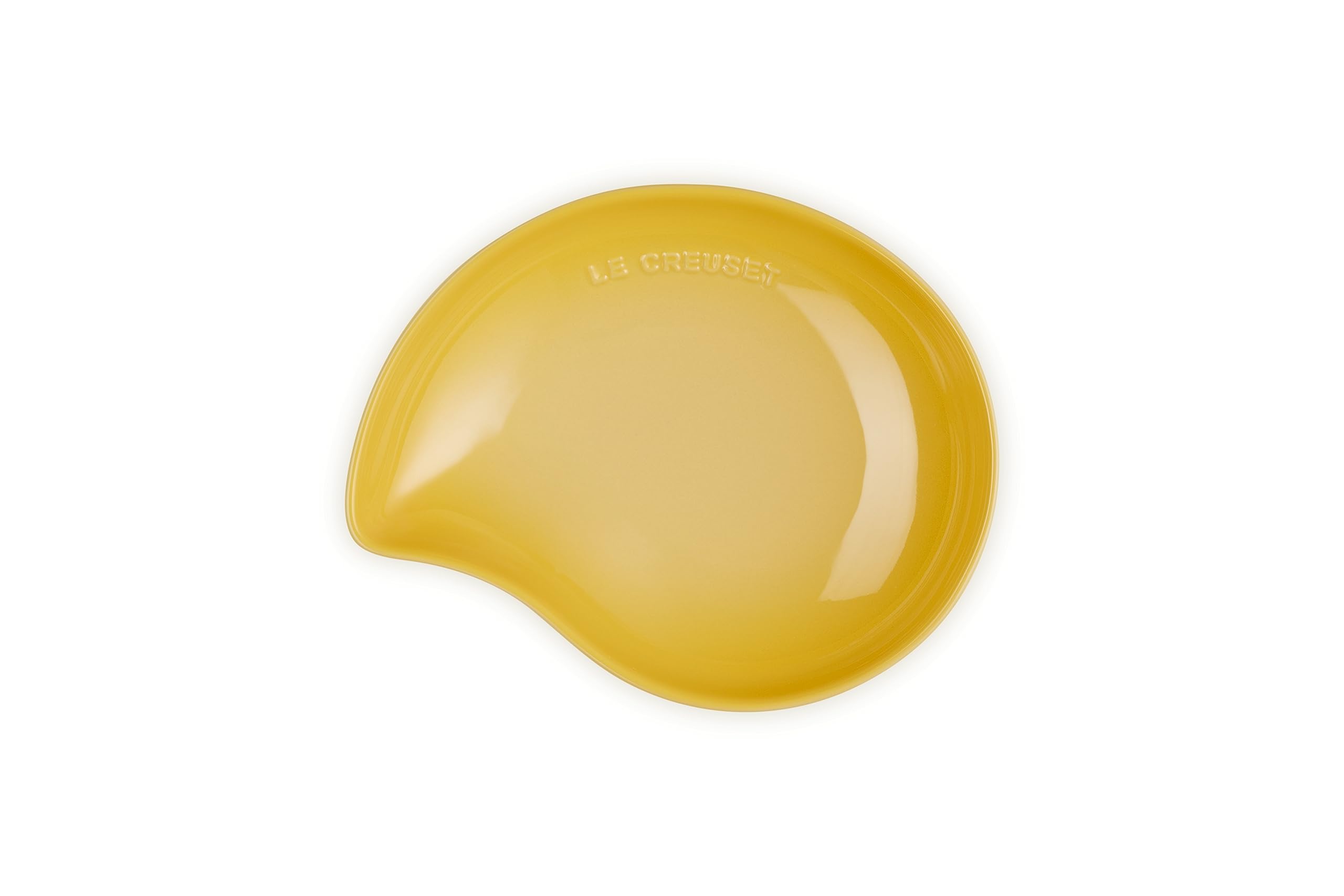Le Creuset Sphere Leaf Dish M Quince Yellow