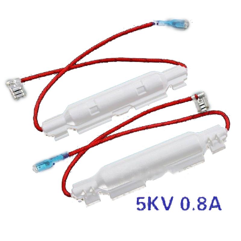 5KV 0.8A High Voltage Fuse for Microwave Ovens Universal Fuse Holder Microwave Oven Repair Parts Accessories