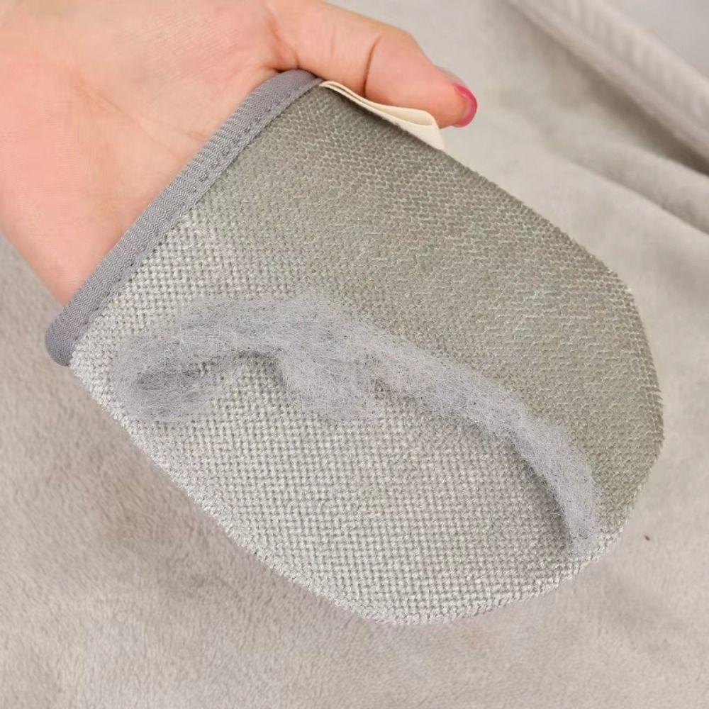 Double-Sided Static Removal Gloves Washable Lint Remover Glove for Sofa Carpet Clothes