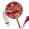 Handmade Chinese Xiuhe Style Wedding Bouquet Fan
