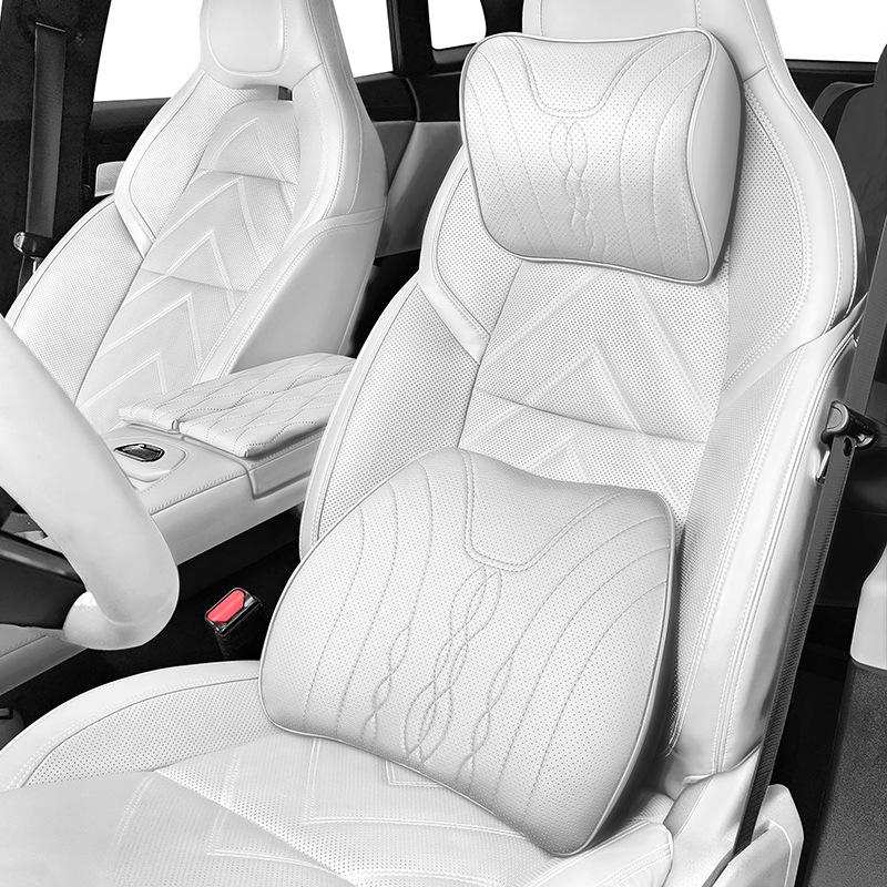 Haval Car Headrest Lumbar Support Pillow for H6, Big Dog, Menglong, H9, H5, Xiaolong – Memory Foam, All-Season Neck Protection