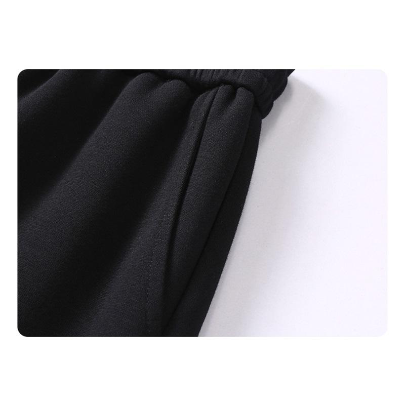 Shirt Less Clothing Straight Loose-fitting Sweatpants Men's Autumn Korean Fashion Simple Drape Casual Pants