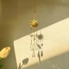 Hanging Decorations Crystal Wind Chimes Home Decor Rainbow Made Crystal Suncatcher Colorful Sun Catchers Pendant Window