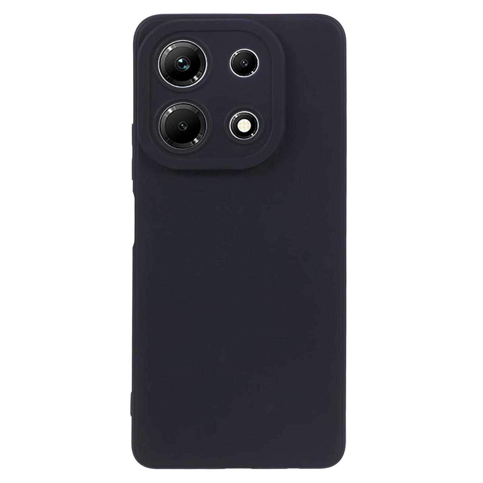 

For Infinix Note 30 4G Case Soft TPU Drop-Proof Phone Cover Black
