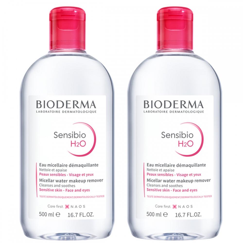 

BIODERMA Очищающая вода Bioderma Sansibio H2O, 500 мл, набор из 2 шт.