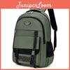 Casual Business College School Backpack With Letter Printing Design And Large Capacity For Students