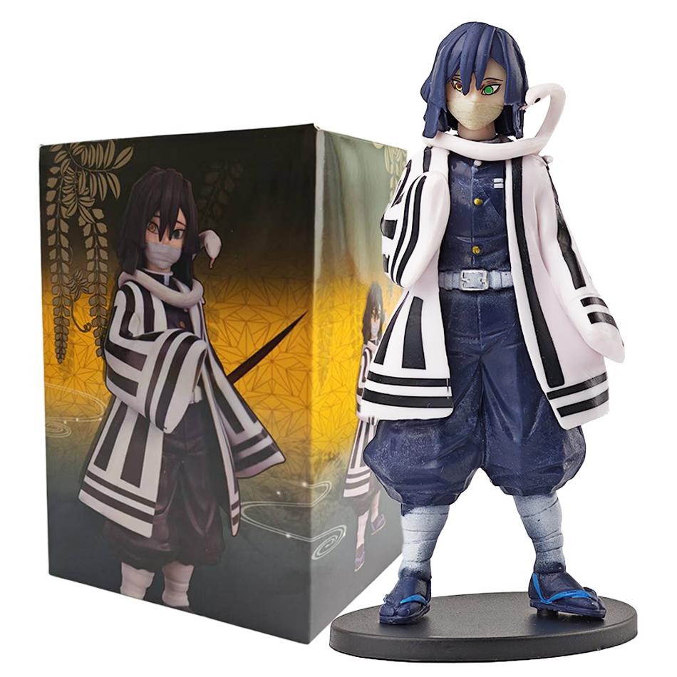 Figurină de Acțiune Anime Demon Slayer - Kamado Tanjirou cu Agatsuma Zenitsu și Nezuko Model PVC Jucării Kimetsu No Yaiba Războinici