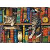 70*50cm Erwachsenen Puzzle 1000 Teile Papier Puzzlespiel Die Zählkatze Berühmte Gemälde Serie Lernbildung Bastelspielzeug Geschenke