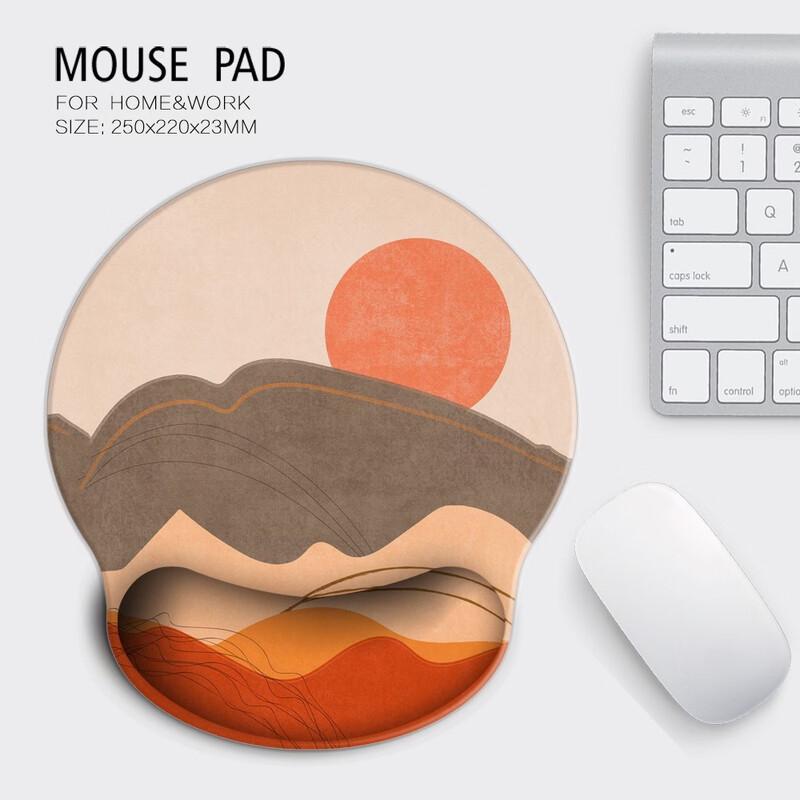 Fu Maid Silicone Wrist Rest Mouse Pad (2-Pack)