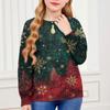 Christmas Day Sweatshirts For Children Boys And Girls Knit Sweater Cute Shirt Fall Crewneck Pullover Tops