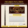 Halloween Decorations - Floating Candles with Wand - 20 Pcs Magic Hanging Flameless Floating LED Candles with Wand Remote - Decor for Indoor Outdoor