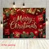 Golden  Merry Christmas Decoration Background Winter Photography Backdrop Decorations For Photo Studio Photo Booth Christams Party