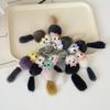 Adorable Fox Fur Keychain Ornament