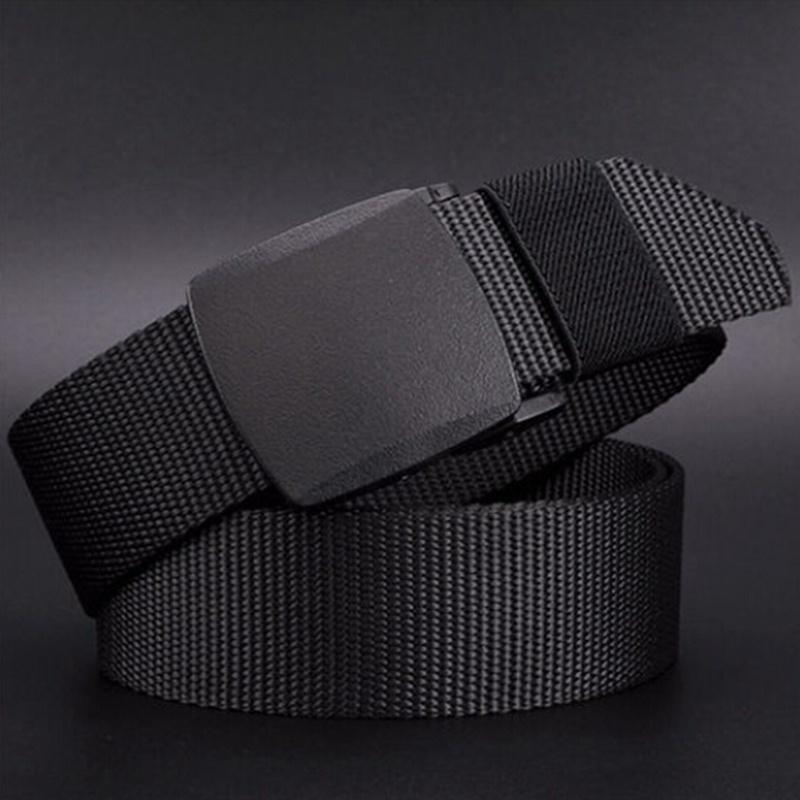 Herren-Outdoor-Sport-Nylon-Bund-Canvas-Webgürtel