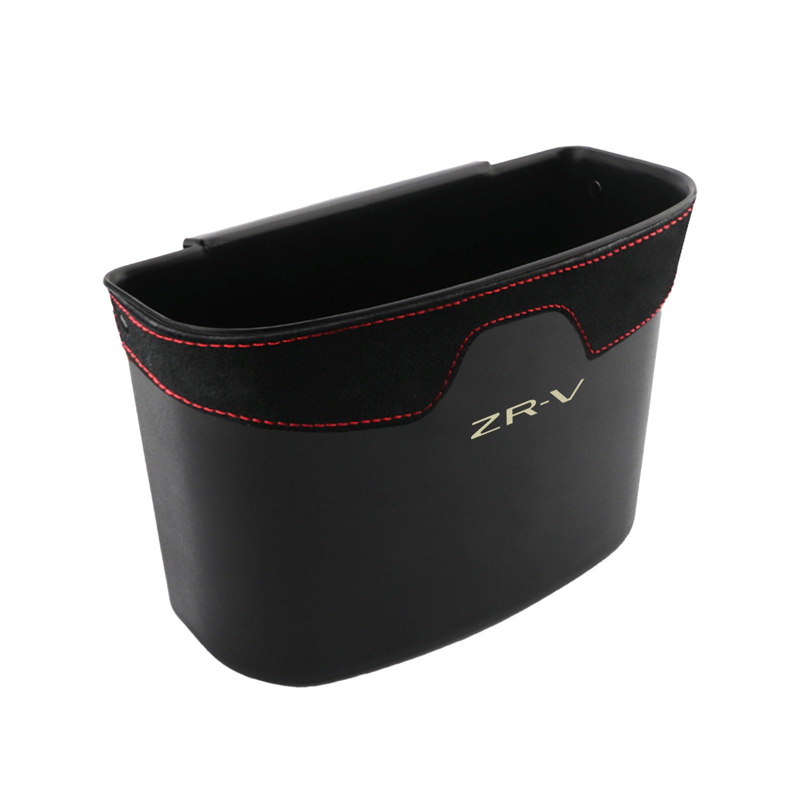 

MAIFANGQI Автомобильное мусорное ведро, Подходит для ZR-V, Кожа из коровьей шкуры, Многофункциональное, Маленькое, Хранение повседневных вещей, Suitable for ZR-V