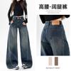 High Street American Loose Wide Leg Jeans Women's Spring and Autumn 2026 New Popular Single Product Commuter Versatile Mopping Pants
