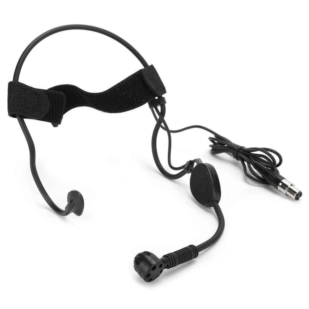 Mini 3 Pins Headband Microphone Condenser Mic for Wireless System Transmitter o Mixer