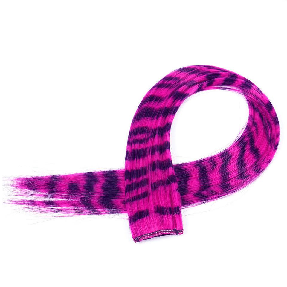 WTB Синтетический парик Одна карта Бесшовное наращивание волос Леопардовый цвет Часть — фото 7