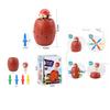 Mini Funny Pirate Barrel Toys Lucky Game Jumping Pirates Bucket Sword Stab Tricky Toy Family Interactive Games For Child Gift