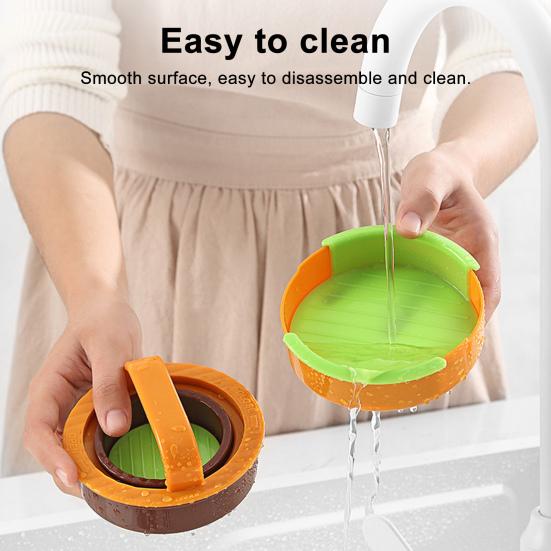 Yousheng Round Burger Press Patty Maker with Non-Stick Plunger Reusable Even Thickness Burger Shaping Press for Beef Chicken Veggie Patties Essential