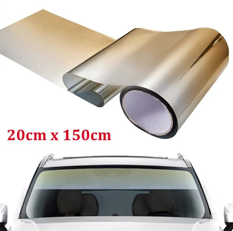 Farbverlauf Bunte Auto-Windschutzscheiben-Solarfolie Anti-UV-Sichtschutz Wärmedämmung Fenster Sonnenschutz Getönte Aufkleber Fahrzeug-PET-Wrap