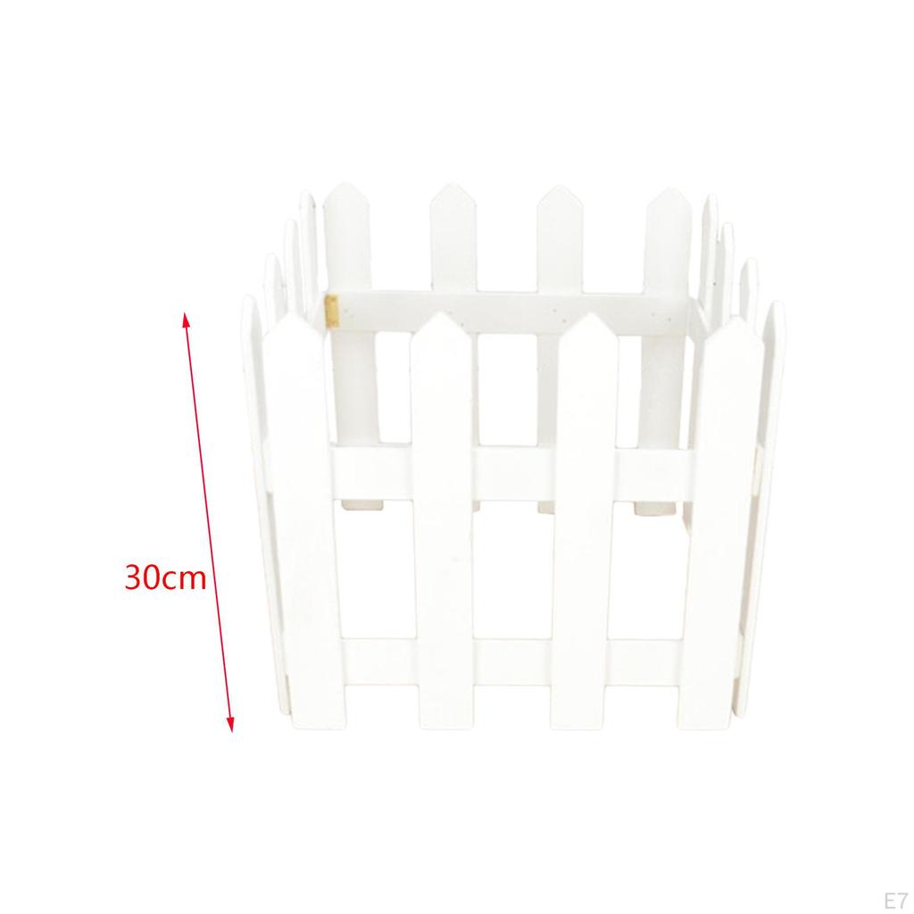 Elegante Houten Tuinrandhek voor Buitenlandschapsarchitectuur