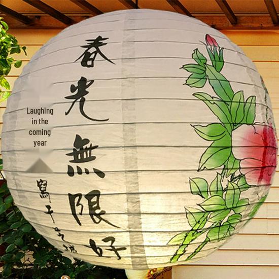 Traditional Festival Paper Lanterns: New Year, Mid-Autumn, Spring Celebrations - DIY Hanging Ornaments in Japanese & Chinese Styles
