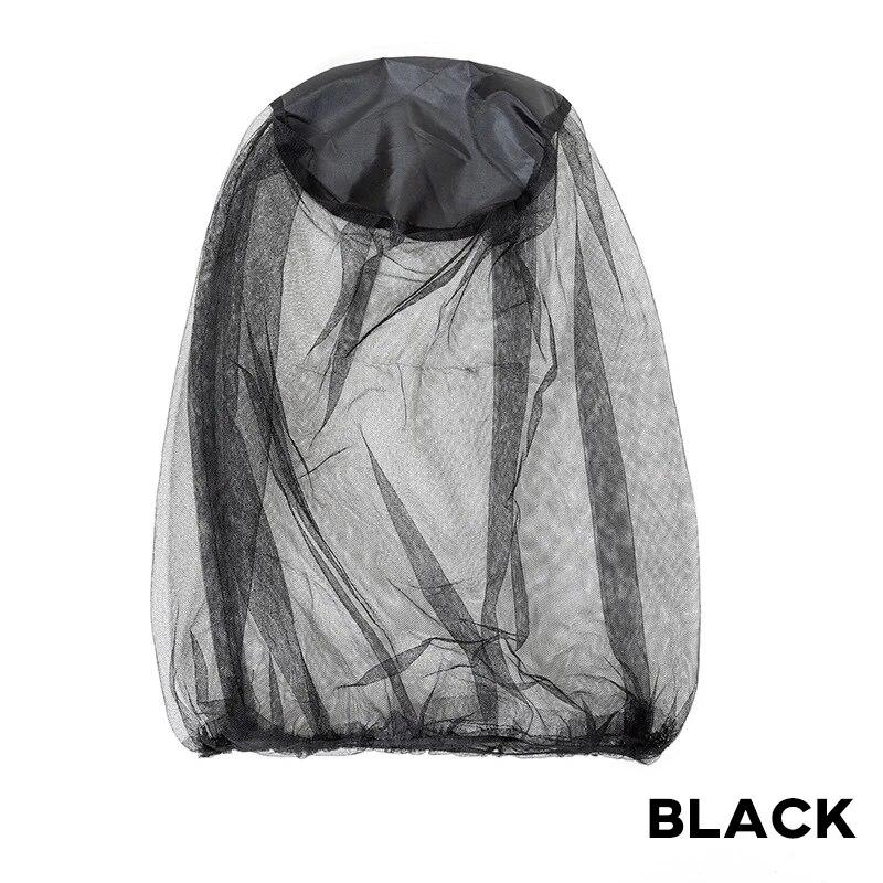 

1pc Anti Mosquito Fishing Cap Breathable Adjustable Mesh Fishing Hat Net For Men And Women Outdoor Traveling Fishing Camping чёрный