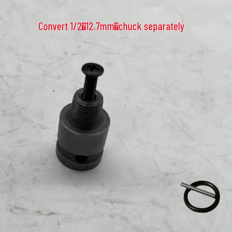 Electric Wrench Conversion Key: 12.7mm Hex To 1/4" Drill Bit Socket Adapter