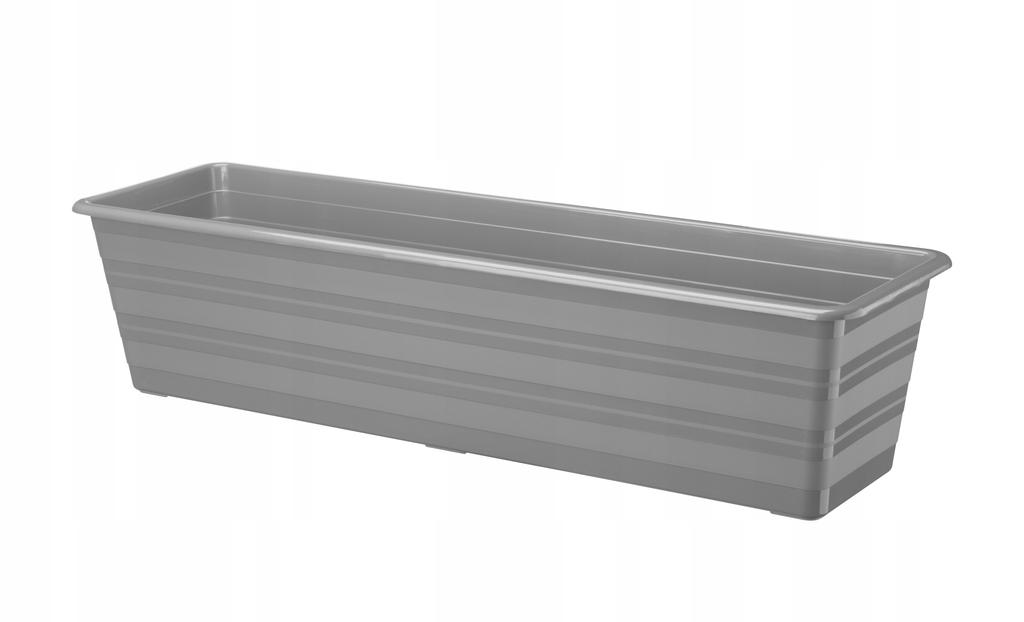 Plastic Balcony Planter Long, for Flowers & Herbs, 1 pc, Draco