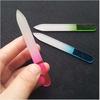 Durable Nail File Polijst Vijl Crystal Glass Buffer Nail Art Manicure Device Pro Tool Lime Unghia