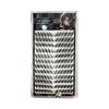 Mengji Shangpin Dense Clustered False Eyelashes, 12 Rows, European & American Style, Light & Volumizing Oblique Fox Eye Design