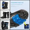 2022 Men's Waterproof Steel Toe Snow Boots with Thick Plush Lining for Fishing