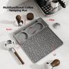 Waterproof Coffee Tamper Pad Non-Slip Powder Hammer Holder Thicken Espresso Tamping Pad Coffeeware