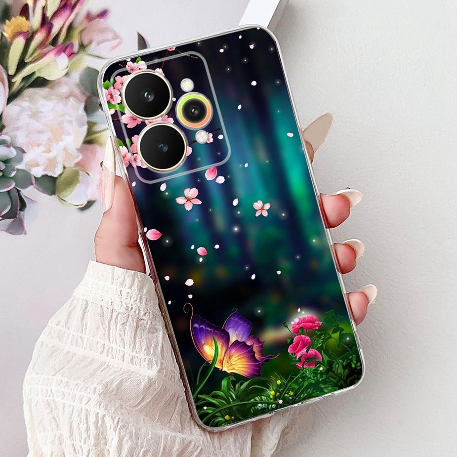 For Realme 15 Case Realme15 Pro RMX5101 Luxury Fashion Painted Cover Soft Slim Phone Case For Realme 15 Pro 5G Back Cover Bumper