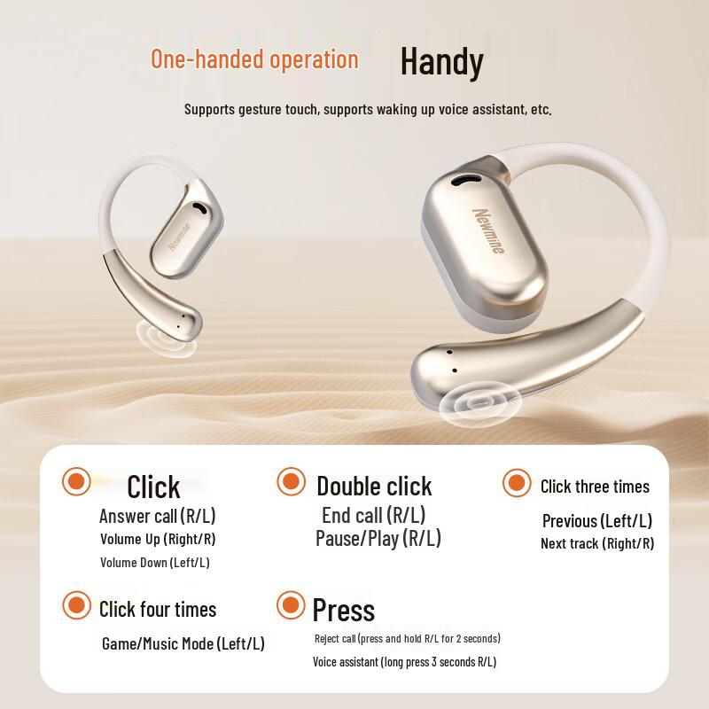 Newmen S1 Pro Open-Ear Bone Conduction Sport & Business Bluetooth Headphones