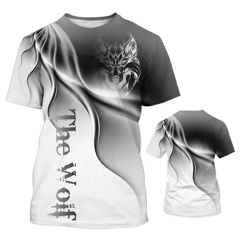 Fashion Mens Personality Design 3D Printed Short Sleeved Sports Tops Men Casual Crew Neck T Shirts Breathable Comfortable Tshirt