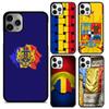 Romania Flag Phone Case Cover For iPhone 16 15 14 Plus XS XR 11 12 Mini 13 Pro Max Coque Shell Fundas