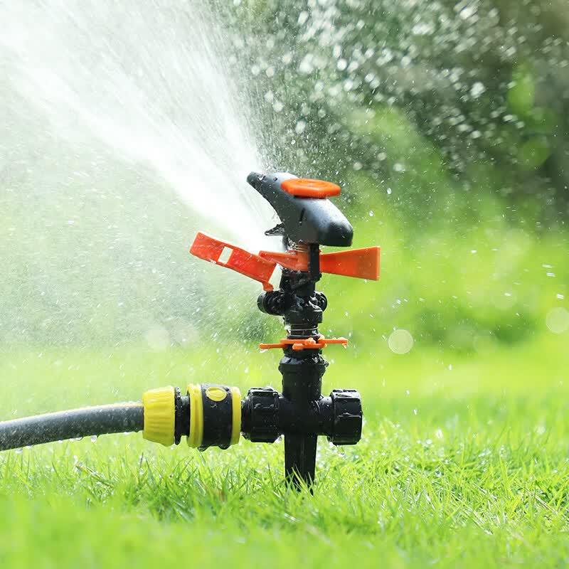 Hanxuan 360° Rotating Automatic Lawn Sprinkler