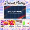 Red Bull Racing Diamond Painting Kit 5D Full Drill DIY Diamond Mosaic Wall Art Home Decor