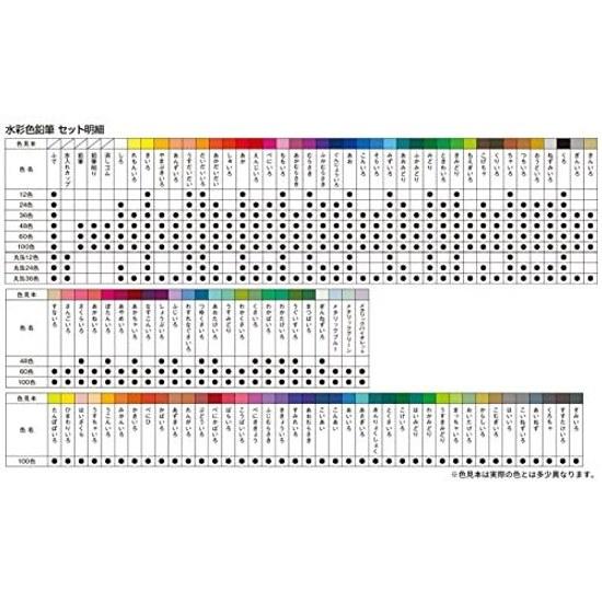 Faber-Castell watercolor colored pencils 48 color set