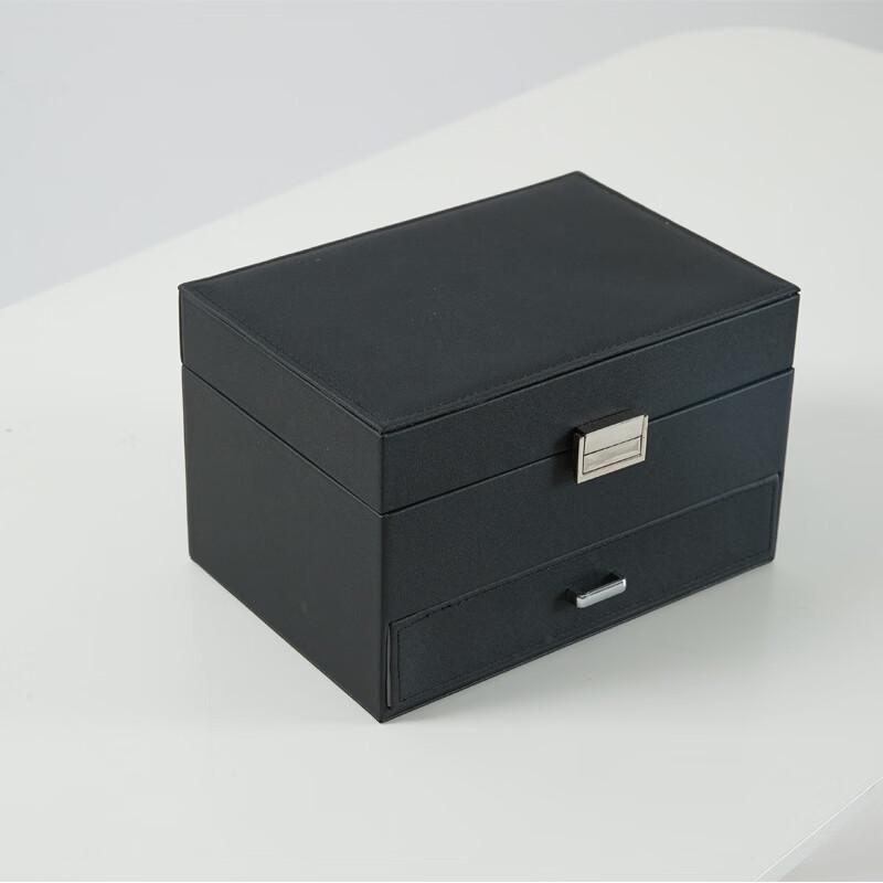 Korean Style PU Leather Multi-layer Jewelry Box