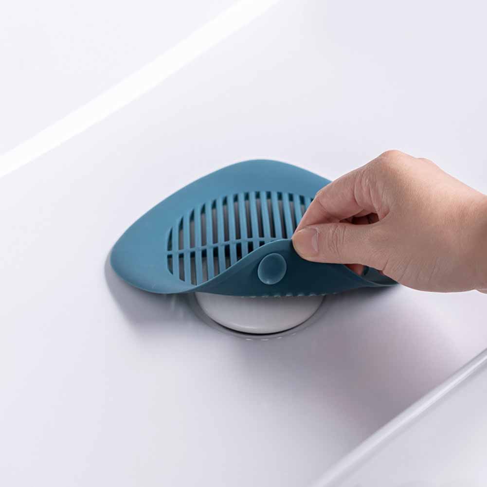 1PC Home Silicone Sink Sewer Filter Anti Clogging Shower Cover Floor Drain Strainer for Bathroom Kitchen