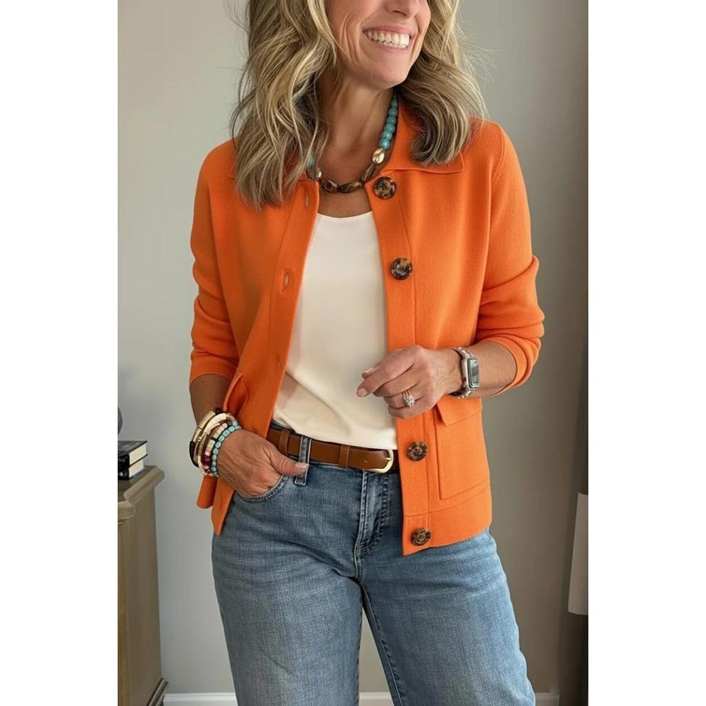 Women's Fleece Short Coat Lapel Single Breasted Versatile Outerwear for Autumn Winter