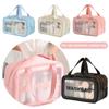 Wet-Dry Separation Makeup Bag Portable Toiletry Bag Travel Essentials Large Capacity Storage Bag Fitness Swimming Essentials