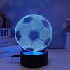 Luminous 3D Football Lamp Soccer Ball Table Lamp Easy To Use LED Night Light  Girls