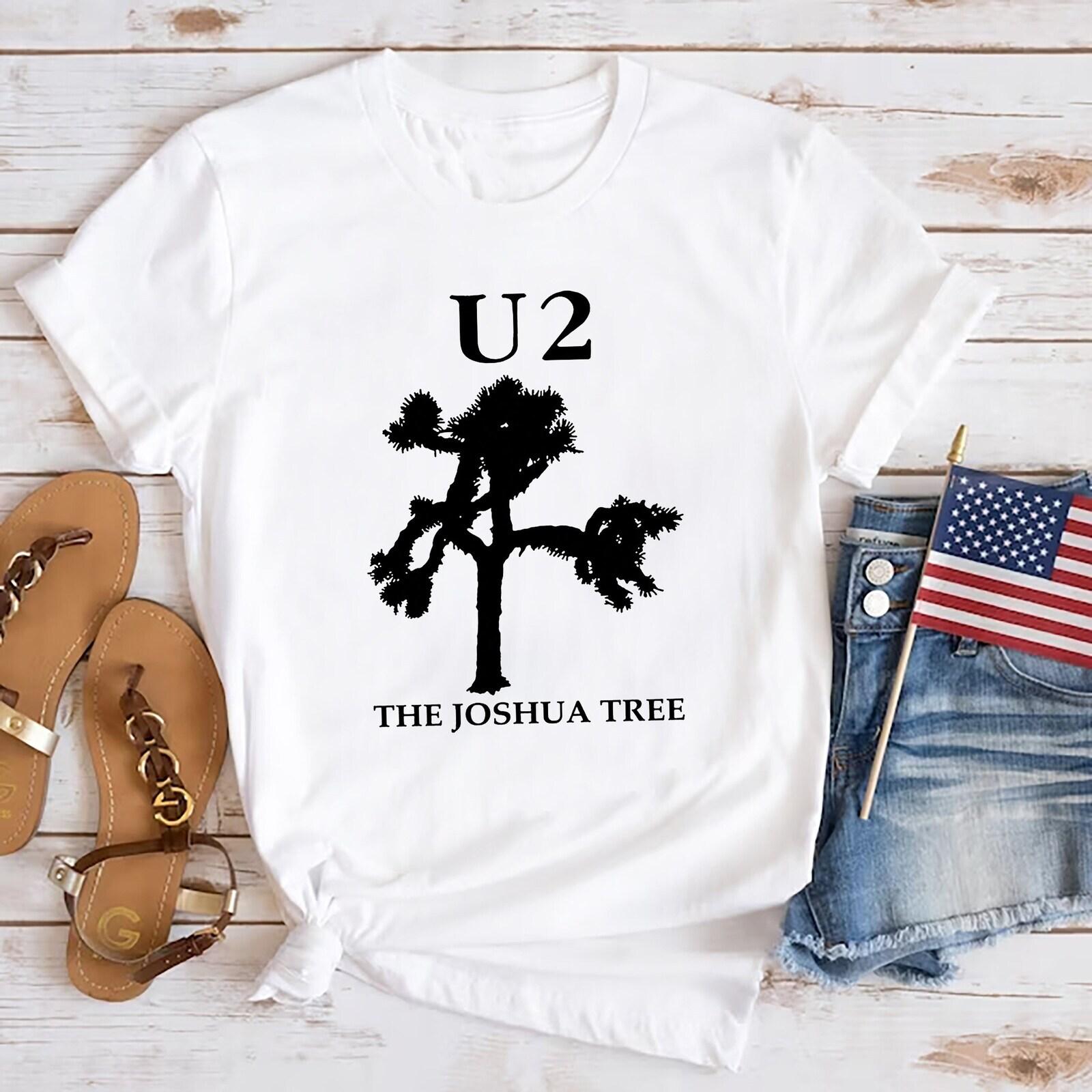 The Joshua Tree U2 Band T-shirt U2 Band 80s Music Shirt Vintage U2 Band Shirt XXL