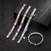 100Pcs Elegant Italian Charm Bracelet Module Stainless Steel Links for Handchain Fashionable Wristband Components