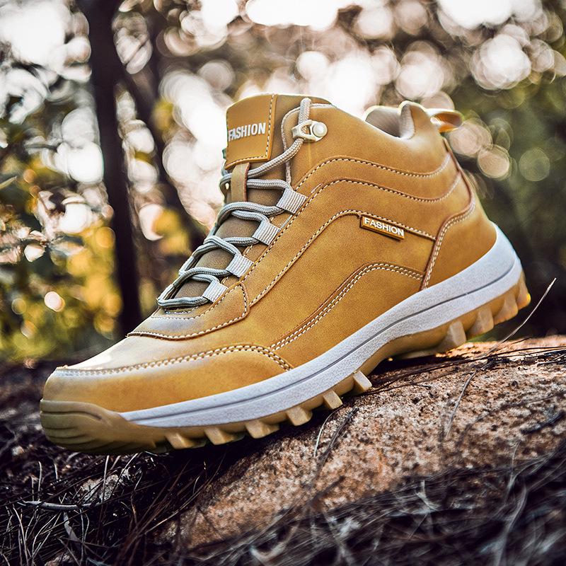 Men's Large Cross-Border Martin Boots: Outdoor, Hiking, Work, Autumn/Winter Snow Shoes